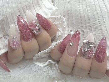 バベル 京橋店(Babel)/ローズフラッシュネイル