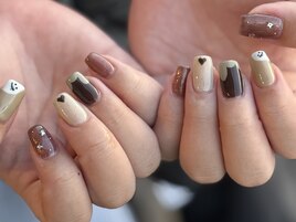 ハロウィンネイルのiroコース♪