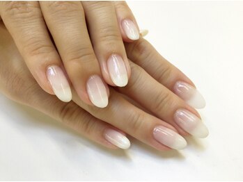 ネイルサロン ジュネイル(NAIL SALON JUNAIL)/ホワイトラメグラデーション
