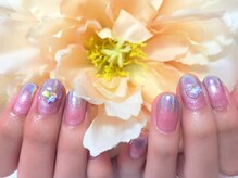 アイリッシュネイル 久屋大通店(Irish Nail)/グラデーション×オーロラネイル