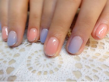 アミュリー ネイル アトリエ(Amury nail atelier)/うるつやグラデーションネイル♪