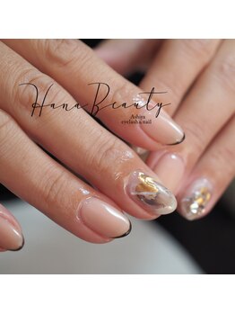 ハナビューティ アシヤ(Hana Beauty Ashiya)/ニュアンスにパーツがアクセント