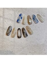 エスフィーネイルサロン リシェル(Esfy nailsalon Richer)/2022年　8月　Bコース