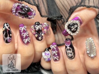 ネイルズガッシュ 蒲田東口店(NAILsGUSH)/Y2K/キラキラ/つけ放題