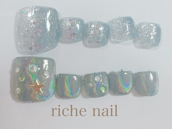 リッシュネイル 新百合ヶ丘店(riche nail)/Foot定額コース