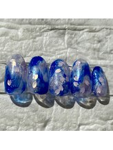 ユースタイル 新宿店(U-style)/夜桜ネイル