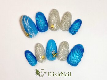 エリクサーネイル 池袋(Elixir Nail)/定額b カジュアル/クーポン使用