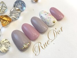 パステルシェルネイル