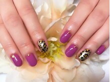 アイリッシュネイル 久屋大通店(Irish Nail)/ラメ×アニマルネイル
