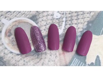 ネイルサロン&スクール ジーナ(GINA)/マットな紫