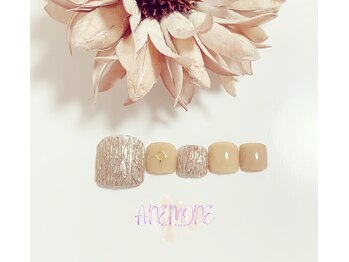 アネモネ(ANEMONE)/ニュアンスフットネイル☆