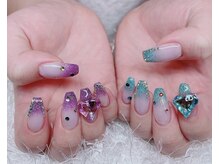 レアネイル 新宿(le'a nail)/フラッシュグラデーション