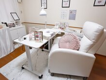 ビーネイル 上新庄(Be.Nail)の雰囲気（リクライニングチェアでゆったりとお過ごしいただけます♪）