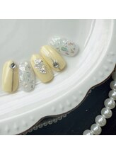 セプトネイル 函館店(SEPT NAIL)/8月大人可愛いサンプル　2