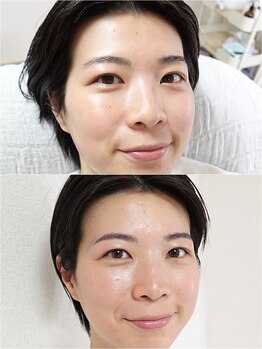 シェアリー(sharely..)/毛並みを生かして毛量調整します