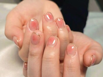 オープンセサミ ネイルアンドアイラッシュ 荻窪店の写真/オフィスにも日常にも◎！シンプル上品ネイルで指先から美フォルムへ☆丁寧なカウンセリングでお爪をケア♪