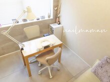 ネイルママン 武蔵関店(nailmaman)の雰囲気（Netflix.アマプラ…見ながらゆっくり施術を受けて頂けます♪）