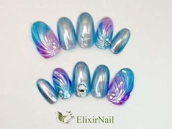 エリクサーネイル 池袋(Elixir Nail)/定額b カジュアル/クーポン使用