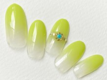 ネイルーク(Nailuke)/７月＆８月定額シンプルデザイン