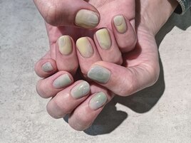 ニュアンスアシメカラー