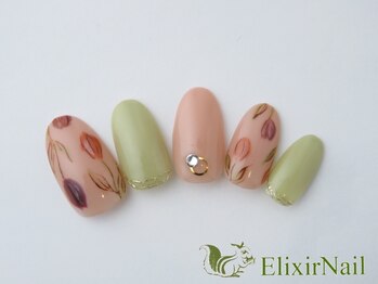 エリクサーネイル 渋谷(Elixir Nail)/定額bカジュアル/クーポン使用