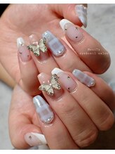 メニティ(MeniTy)/チェック×蝶々