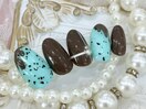 チョコミントネイル◆￥7990