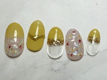 ネイルブレイク リリア(Nail Break lilia)/【初回オフ無料】押し花ネイル