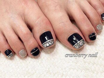 クランベリーネイル 所沢駅前店(cranberry nail)/フットネイルデザイン