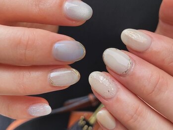 アイ ネイルズ 天神店(I nails)/ブルーニュアンス