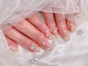 ジョアアンジェ 福島店(joieange)/パールネイル オーロラ