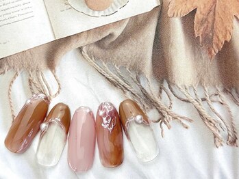 ネイルサロン&スクール ジーナ(GINA)/手書きラインがオシャレ！