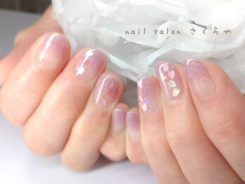 さくら ふわり グラデ♪