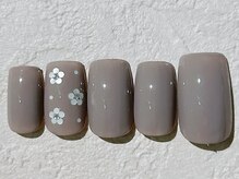 ネイルビート(NAIL BEAT)/ホロフラワーネイル
