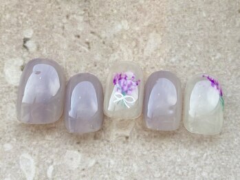 4月ネイルデザイン★ちょこっと