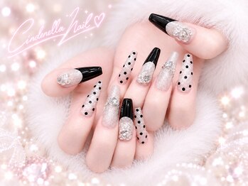 シンデレラネイル(CINDERELLA NAIL)/長さだし/つけ放題/チップ/LL
