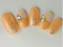 ネイルサロン ドレリッチ 大宮店(drerich)/タイダイバイカラー