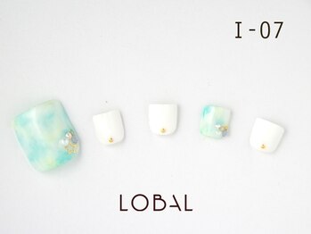 ロバル ネイルアンドまつげ(LOBAL)/フットネイルI‐07