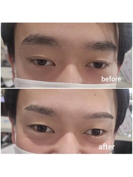 メンズビューティーカフェザパーム 大阪梅田(MEN'S BEAUTY CAFE×THE PERM)/メンズ眉毛Wax&眉毛パーマ