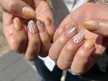 サトリネイルルーム 西宮北口(satori nail room)/orange＊