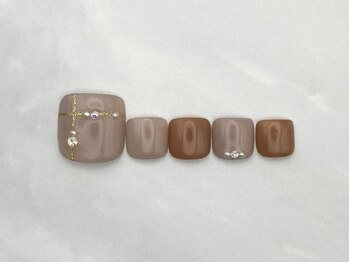 シード(Seed)/フットアートコース　ベージュ