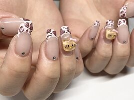 ヒョウ柄フレンチ