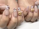 ヒョウ柄フレンチ