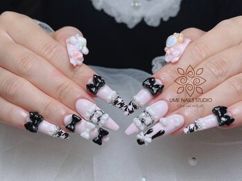 ウメネイルスタジオ(UME NAIL STUDIO)/* 長 さだしやり放題×つけ放題