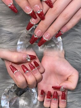 持ち込みジェルチップスカルプ