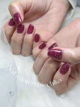 ネイルサロン　ユメチカ/存在感バッチリフラッシュネイル