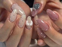 シェリーラメール 渋谷(cherielamer)/ドットネイル