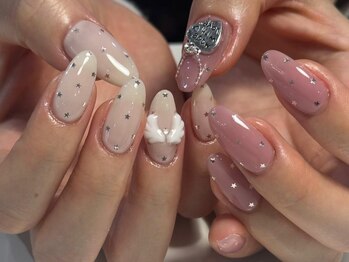 シェリーラメール 渋谷(cherielamer)/ドットネイル