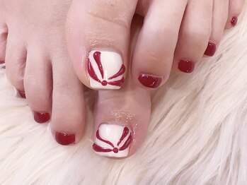 ココネイル(COCO NAIL)の写真/フットネイルシーズン到来！デザインサンプルコースも豊富で持込みアートもお任せ下さい！◎