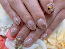 【ほり】秋のキラキラシェル